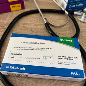 Rude & Realistic Medicine Box